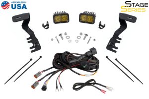 Toyota Tacoma LED Light Kit - Ditch - Diode Dynamics - SS3 LED with TIR Optics - Pro White Combo - `24-`27